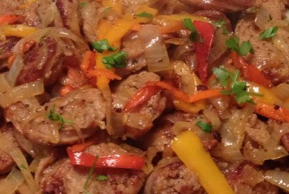Sausages and Peppers